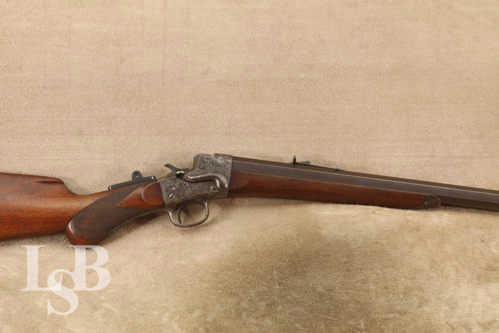 Remington Hepburn No. 3 40-90 Sharps Straight Single Shot Rifle C&R