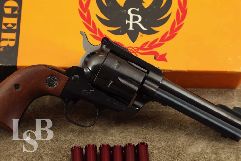 Ruger 3-Screw Blackhawk .45 Colt Single Action Revolver & Box, 1971 C&R