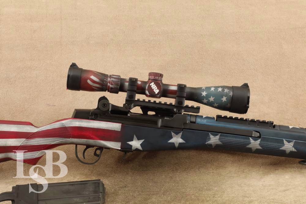 Springfield M1A Scout Red White & Blue Edition 18" 308 WIN. Semi Auto Rifle