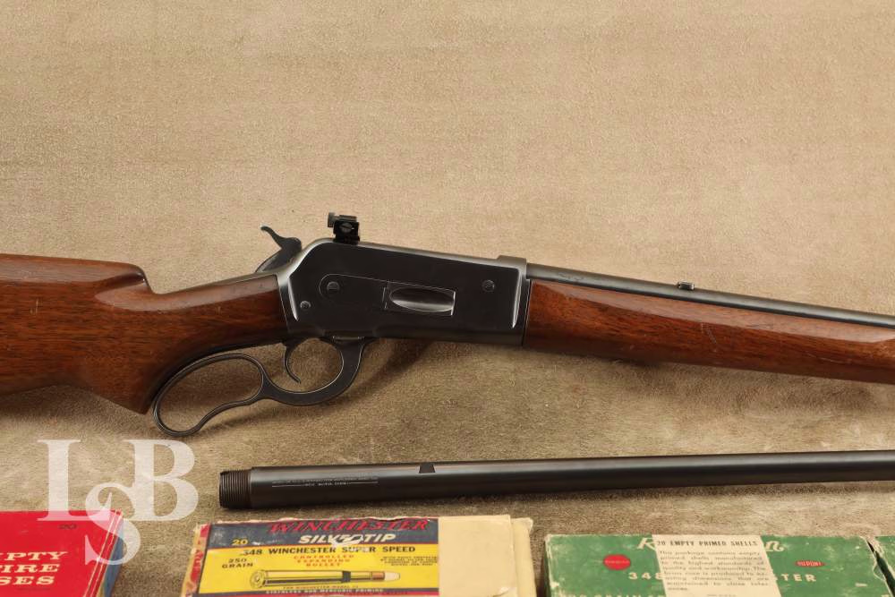Winchester Model 71 Like 1886 Post-War .348 WCF Lever Action Rifle 1949 C&R