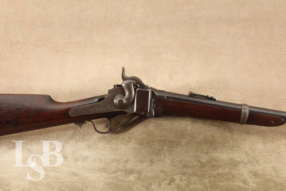 1863 Sharps Cavalry Carbine 52-70 Centerfire Single Shot Rifle Antique