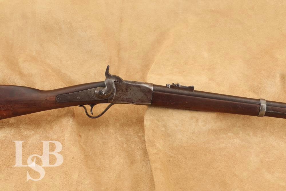 Connecticut State Militia Peabody Rifle .45-70 33” Falling Block, Antique