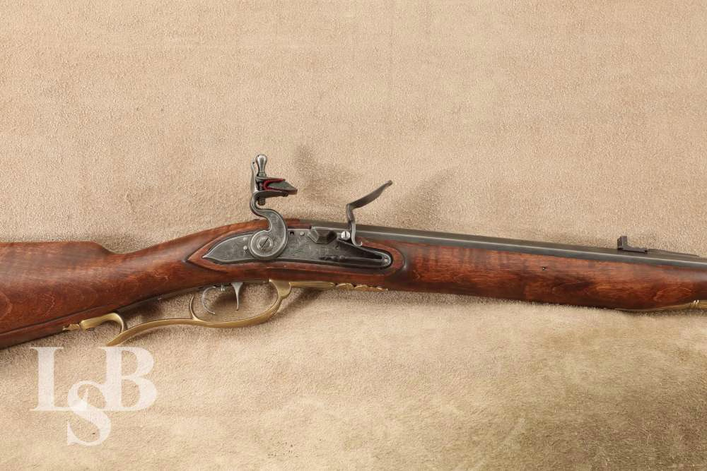 Custom Jager Style Flintlock .50 Cal 37" Muzzleloading Black Powder Rifle