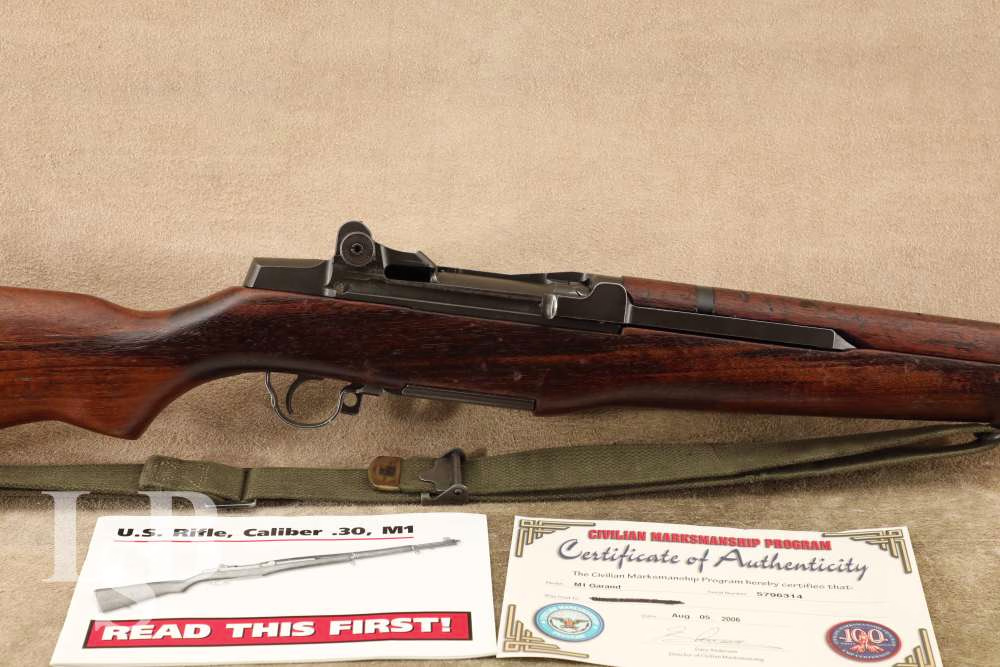 Springfield Armory CMP M1 Garand .30-06 Semi-Auto Rifle MFD 1955 1 of 6,152