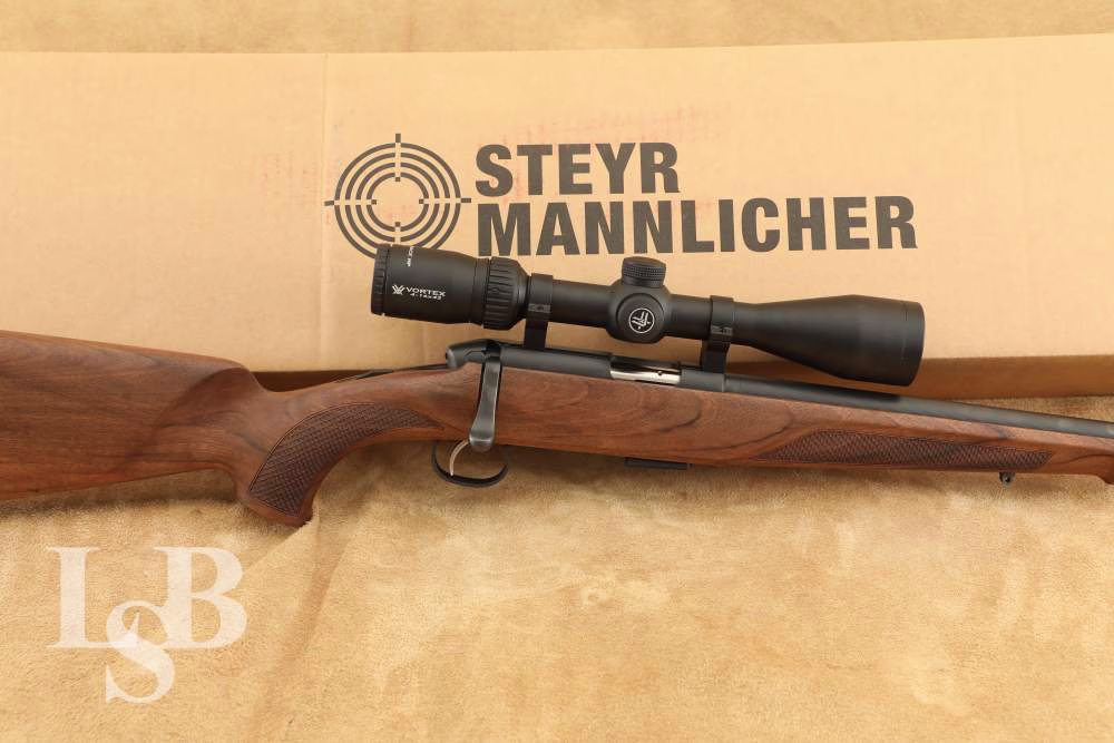 Steyr Arms Mannlicher Zephyr II .22 LR 19.7" Bolt Action Rifle & Box