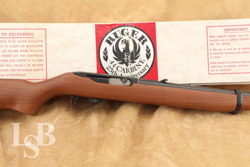 Sturm Ruger 25th Anniversary .44 Mag Carbine Semi Auto Rifle and Box