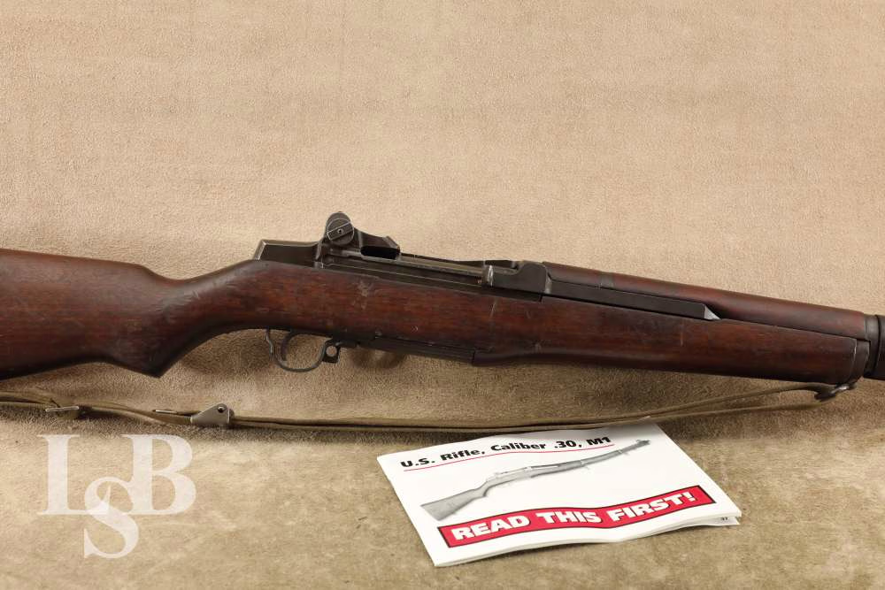 WWII Springfield Armory M1 Garand .30-06 Semi Auto Rifle June 1945 C&R