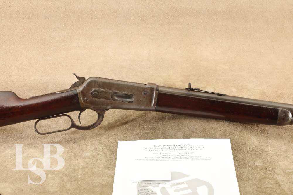 Winchester Model 1886 .50-110 WCF 26" Lever Action Rifle 1889 Antique