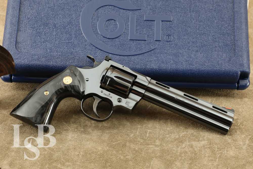 Colt Python .357 Magnum / .38 Spl. 6" Single/Double Action 6 Shot Revolver