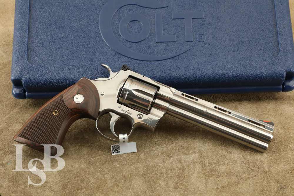 Colt Python .357 Magnum 6" 6 Shot Single/Double Action Revolver 2021