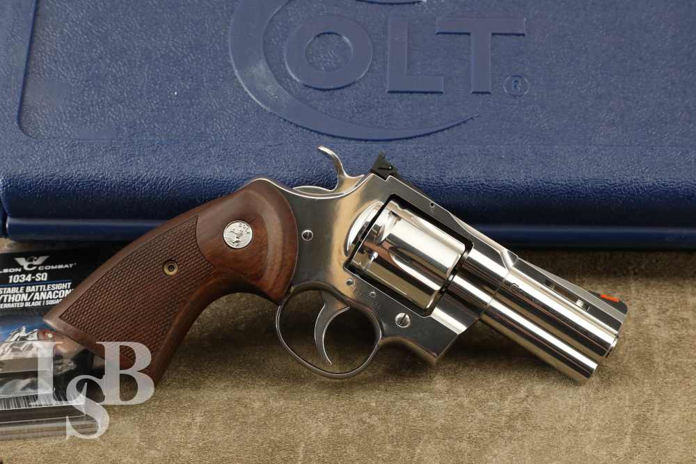 Colt Python .357 Magnum 3" Single/Double Action 6 Shot Revolver 2023