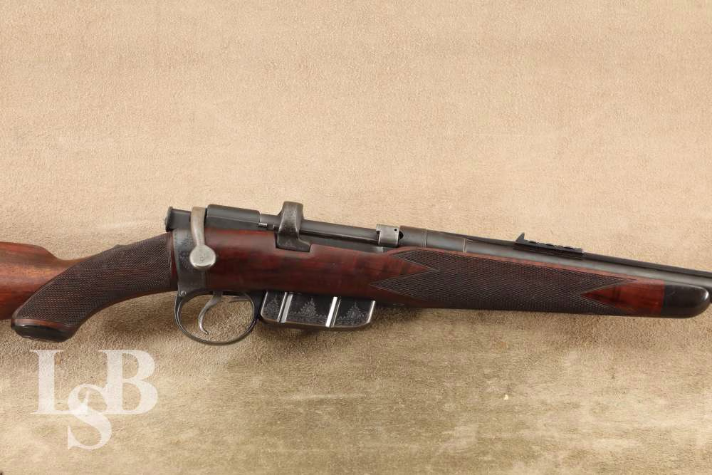 Engraved BSA/Greener Lee Speed .375 Nitro Express 25" Bolt Action Rifle C&R