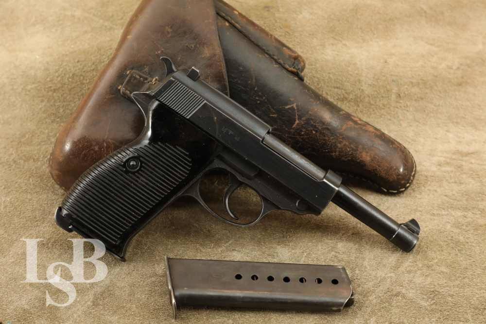 Matching WWII German Mauser byf-43 P.38 9mm Semi-Automatic Pistol, 1943 C&R