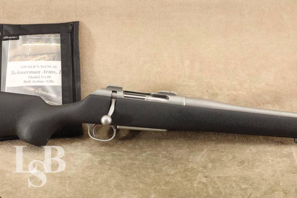 Schuerman Arms Model SA40 .35 Whelen 22" Bolt Action Hunting Rifle