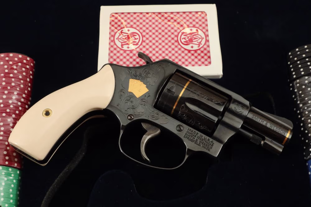 Smith & Wesson "Texas Hold 'Em" S&W Model 36-10 .38 Spl+P 2" Revolver 2005