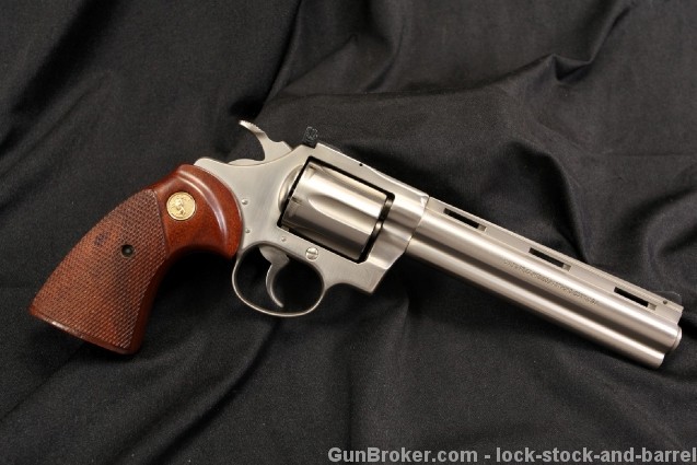 Rare Electroless Satin Nickel Colt 38 Diamondback .38 Special Double Action Revolver - Excellent