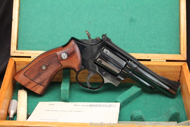 4″ Cased Smith & Wesson, S&W Model 19 .357 Magnum