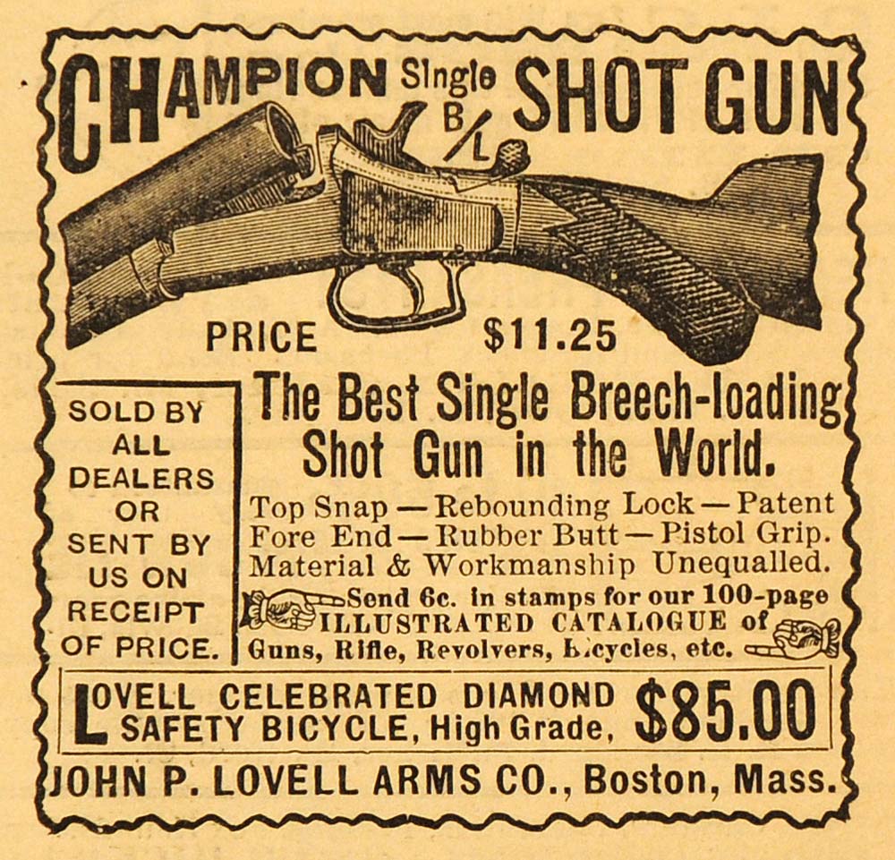 iver johnson champion shotgun ads