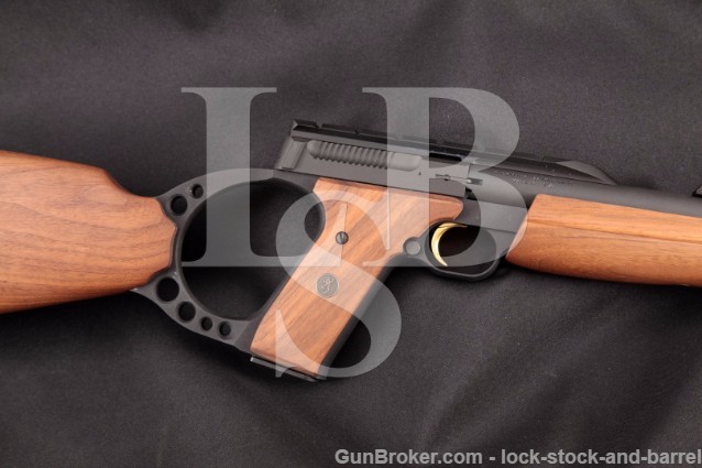 Browning Buckmark Sporter Rifle .22 Long Rifle LR Matte Blue, Hi- Viz Fiber Optic Carbine, MFD 2011