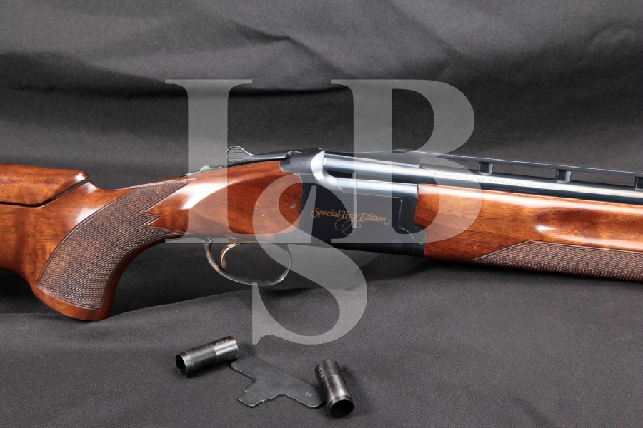 Browning Citori Special Trap Edition, Adjustable Comb, Blue 32″ O/U Over / Under Shotgun & Screw-In Chokes, 1998