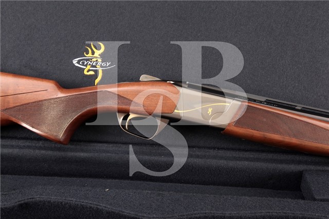 Browning Cyngery Feather, Invector Plus 26" 12 Ga O/U Over Under Shotgun, Case & Chokes, MFD 2007