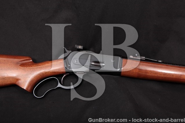 Browning Model 71 Carbine Grade I Limited Edition Blue 20" Lever Action Rifle, 1987 .348 Winchester