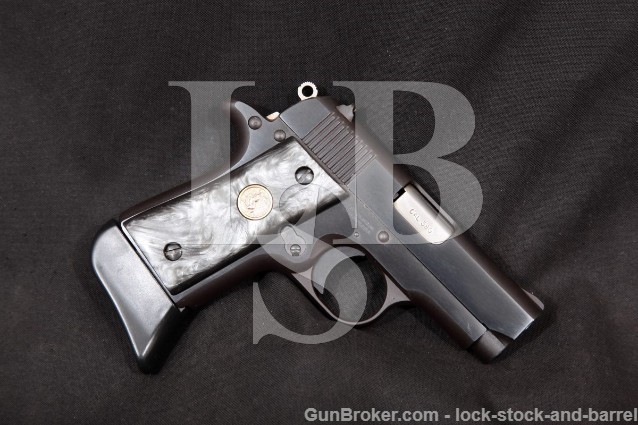 Colt Black Stallion (Like Mustang) Blue 2.75" .380 One Of 500 Semi Automatic Pistol MFD 1994