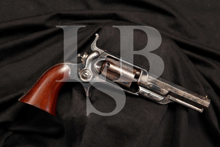 Colt Model 3 1855 Sidehammer -- .28 Cal. SA Percussion 'Root' Revolver - Antique