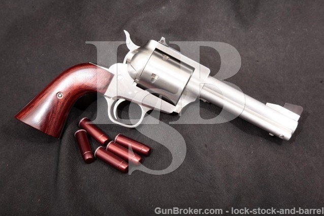 Freedom Arms Model 83 Stainless 4 3/4″ .454 Casull 5-Shot SA Single Action Revolver, Wyoming USA