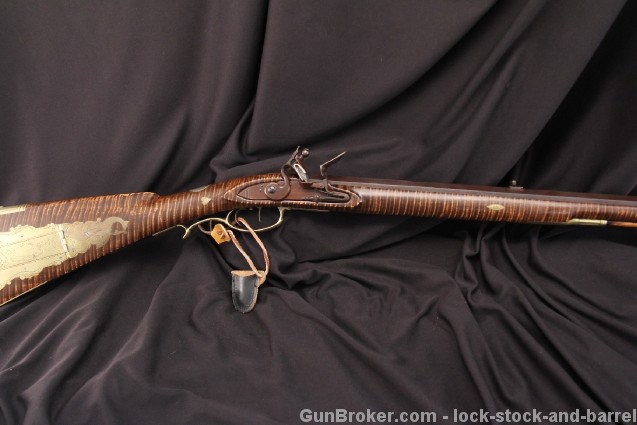 50 Caliber F. L. Freddie Harrison Custom Flintlock Rifle