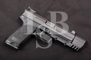 Heckler & Koch H&K Hk Model USP 45 Match, Black 6.02" SA/DA Semi-Automatic Target Pistol & Weight, MFD 1998 .45 ACP