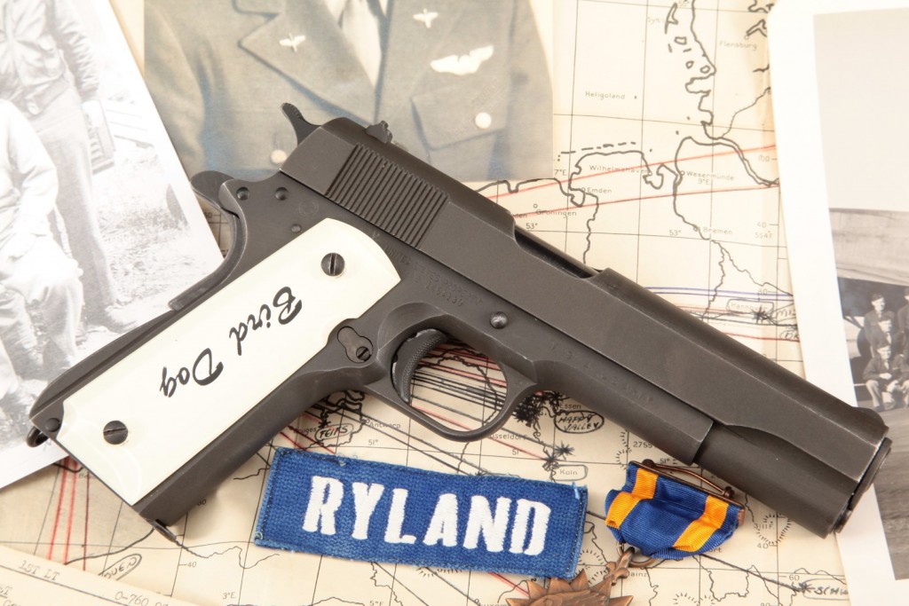 Colonel Byrd Ryland’s Bringback Ithaca Model 1911A1, Photo Album & Mission Map