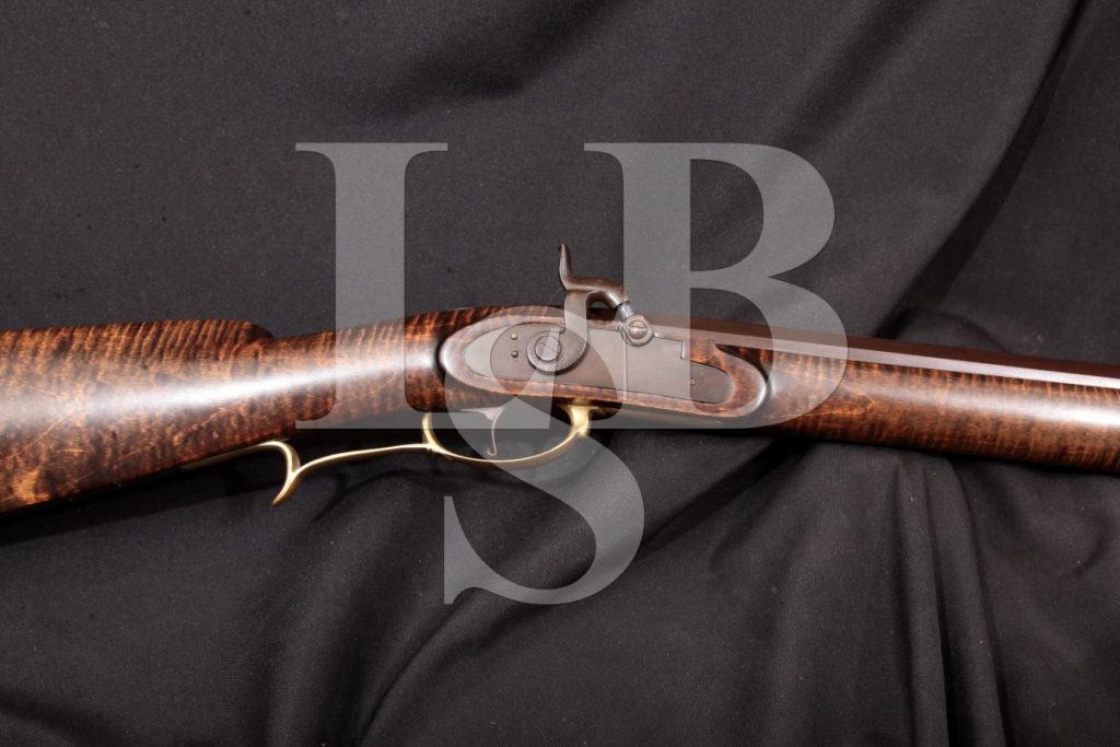 Kentucky Rifle, Percussion, Blued 38 Single-Shot Muzzle-Loading Rifle, Atf Antique .38 Caliber Ball