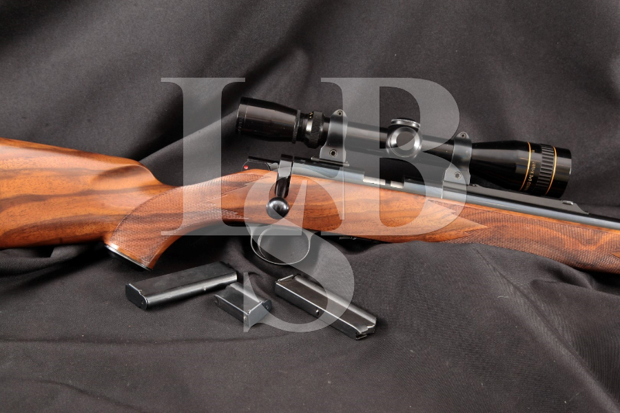 Kimber Model 82 Super America, .22 LR Blue 22.25 INCH Bolt Action Rifle & Leupold Scope, MFD 1983-88