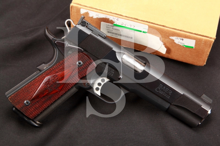 Les Baer Custom Premier II 1911 Competition Ready .45 ACP Semi-Automatic Match Pistol & Box