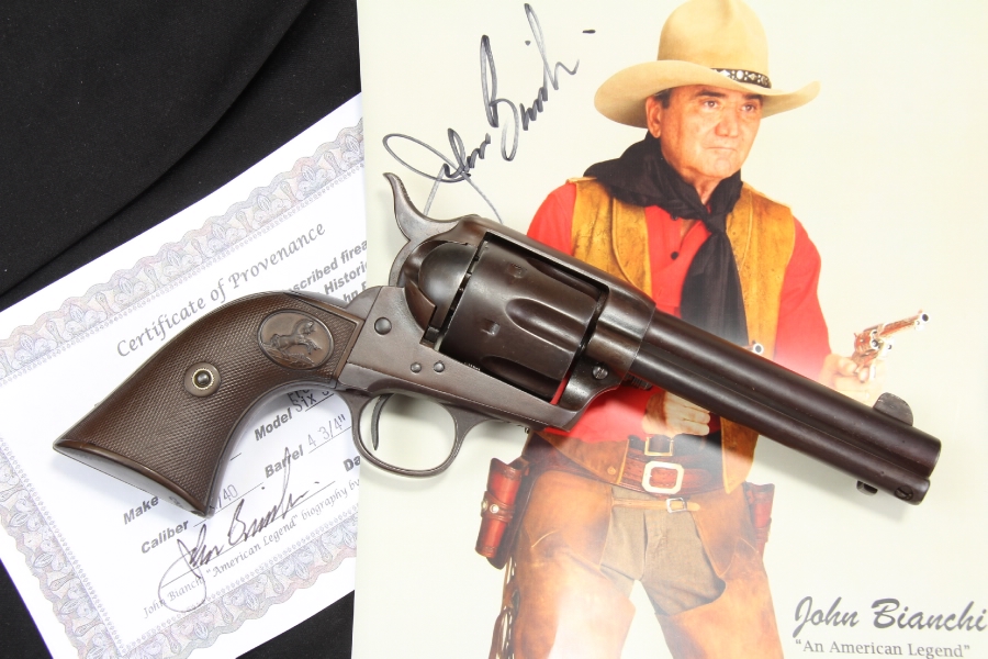 John Bianchi's Colt .44-40 WCF Frontier Six Shooter Revolver