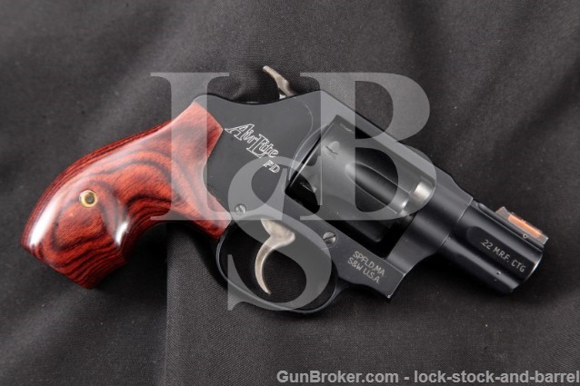 Smith & Wesson S&W 351PD Airlite 1 7/8" .22 Magnum Ultralight Rimfire SA/DA Double Action Revolver