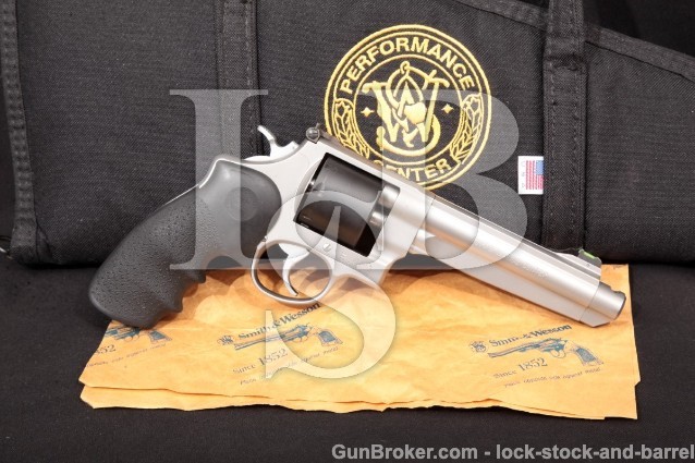 Smith & Wesson S&W 627-4 Performance Center PC 170205 Double Action Revolver & Case, .38 Super