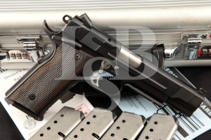 Smith & Wesson S&W 945-1 Railed Performance Center (Like Colt 1911), Sharp Matte Black 5” SA Semi-Automatic Pistol, 5 Magazines & Hard Case