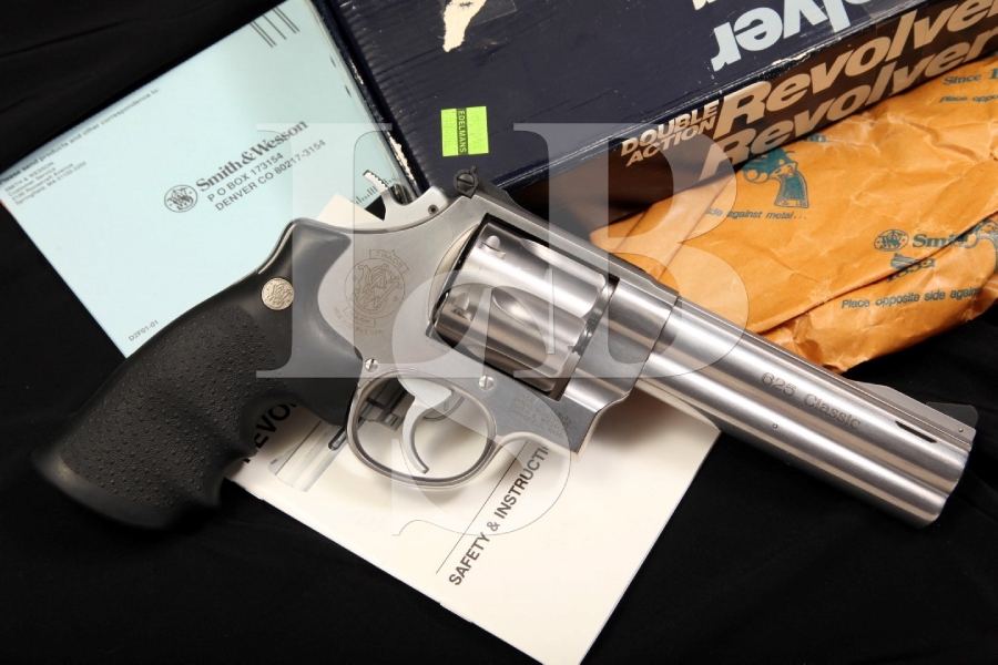 Smith & Wesson S&W Model 625-5 1989 Ported .45 Colt Double Action Revolver & Box