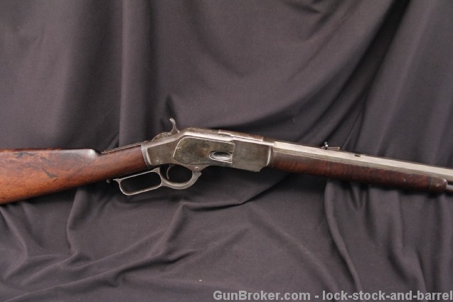 Special Order Winchester Model 1873 .44-40 WCF Half Round, Half Octagonal & Letter - 1882 Antique