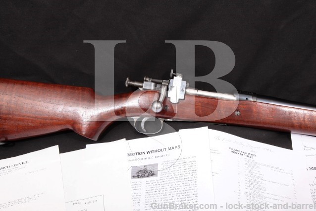 Springfield 1903 NRA Sporter .30-06 Star Gauge Bolt Action Rifle Lyman No 48 & Paperwork 1926 C&R