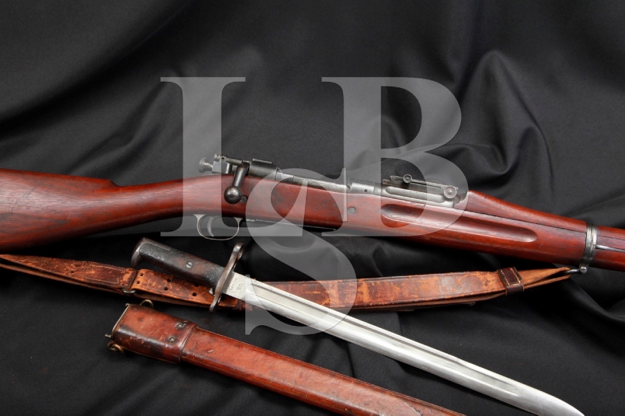 Springfield Armory Model 1903 Bolt Action Rifle With Bayonet & Scabbard, MFD 1919 C&R