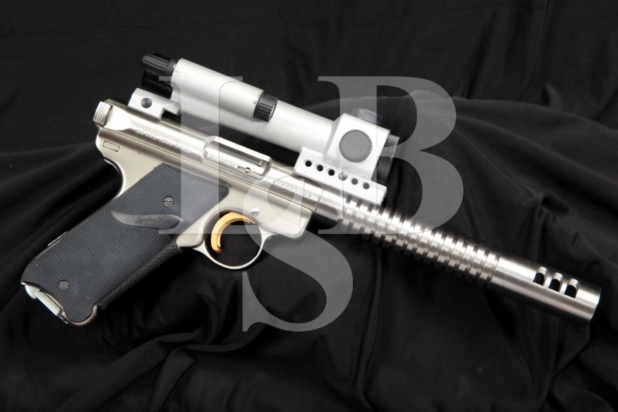 Volquartsen Custom Ruger Mark MK II .22 LR Semi-Auto Target Pistol & Scope